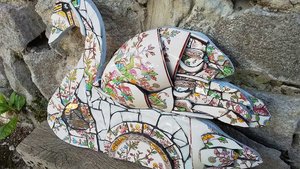 Large Chinese Garden Swan (added scene)