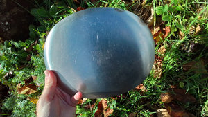Frog on Ammonite Dish (SOLD)