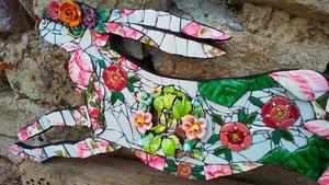 Large Rose Hare