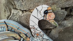 Large Botanical Swan (added scene)