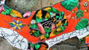 Large Floral Forest Fox (SOLD)