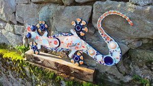 Large Blossom Flower Wall Gecko
