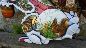 Large Red Squirrel 