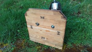 XL Heron (on wooden base) (SOLD)