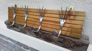 Fork Coat Hooks (SOLD)