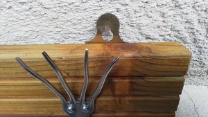 Fork Coat Hooks (SOLD)