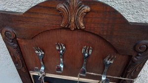 Key Holder Chalk board & Coat Hooks (home organiser)