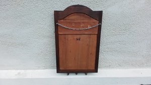 Key Holder Chalk board & Coat Hooks (home organiser)