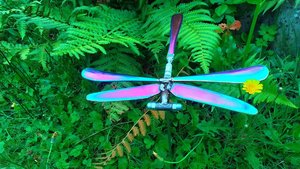 Rainbow Dragonflies on Short Rods (LIMITED EDITION)