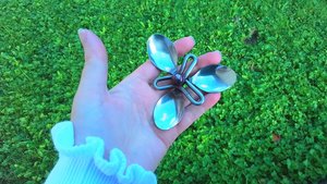 Zigzag Abstract Flowers (zigzag stems - 4/6 available)