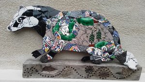 Large Forest Badger