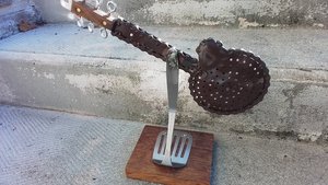 Large Guitar on stand (SOLD)