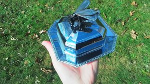 Bee Butter Dish (glass butter dish inside)