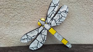 Silver Rose Dragonfly 