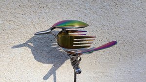 Rainbow Kingfisher (on wood)