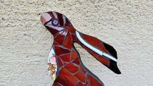 Mini Sitting Hare (left facing)