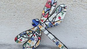 Wild Flowers Dragonfly (SOLD)