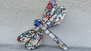 Wild Flowers Dragonfly (SOLD)