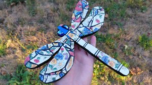 Wild Flowers Dragonfly (SOLD)
