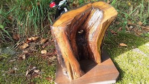 Large Spotted Woodpecker (on tree) (SOLD)