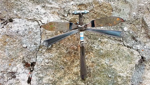 Hanging Wall Dragonfly (on hook)
