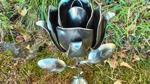 Rose on Stand (MADE TO ORDER)