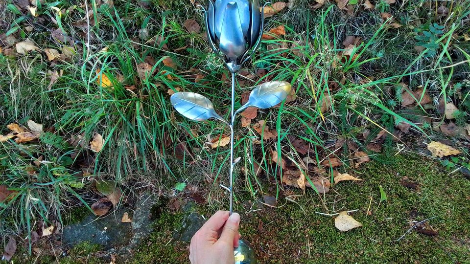 Rose on Stand (MADE TO ORDER)