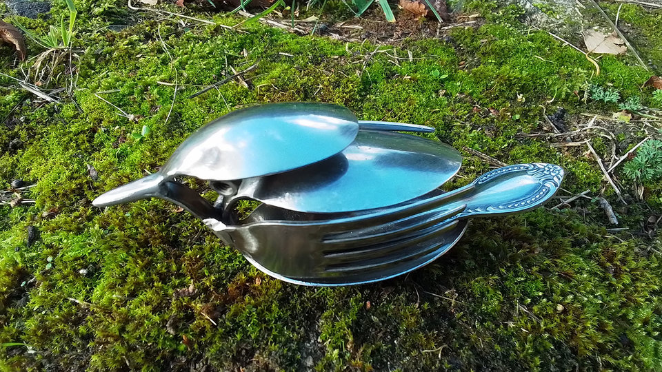 Medium Metal Birds