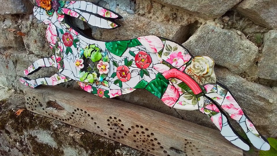 Large Rose Hare