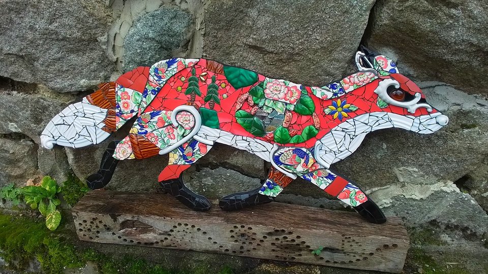 Large Pheasant Forest Fox (SOLD)