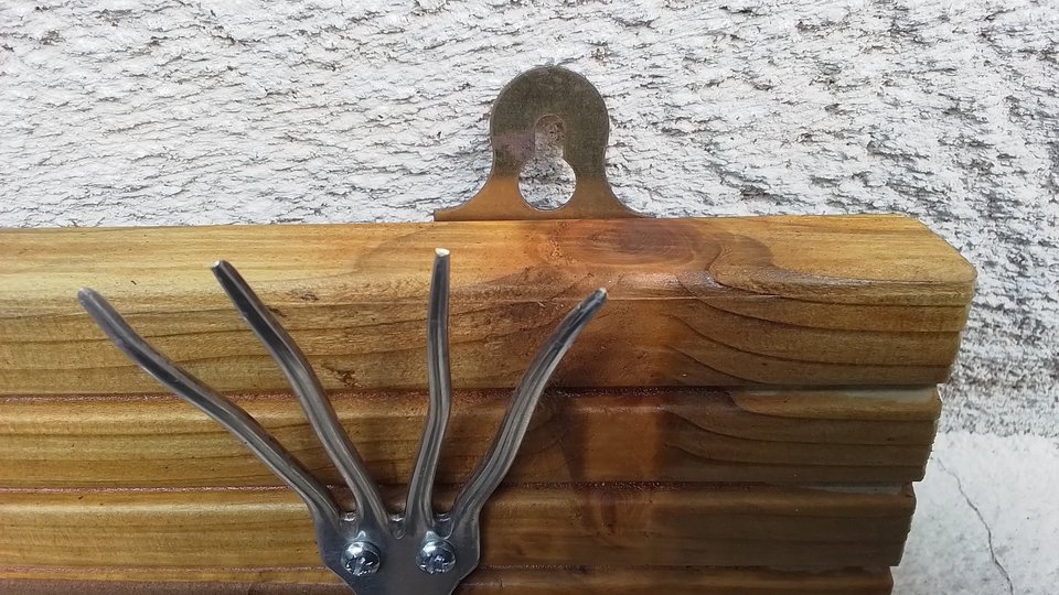 Fork Coat Hooks (SOLD)