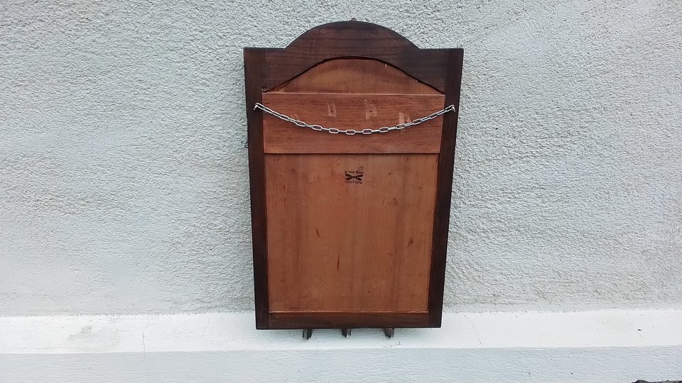 Key Holder Chalk board & Coat Hooks (home organiser)