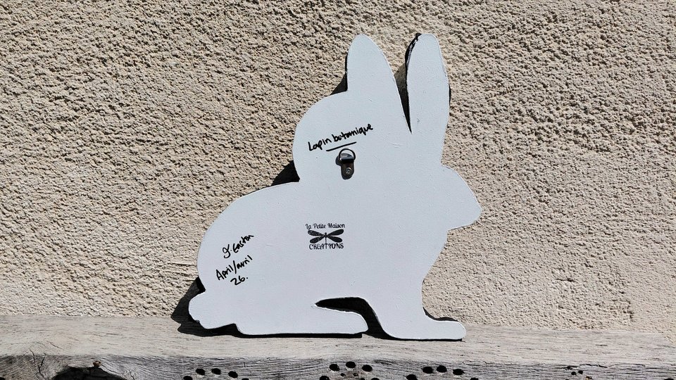 Medium Botanical Rabbit (golden moon)