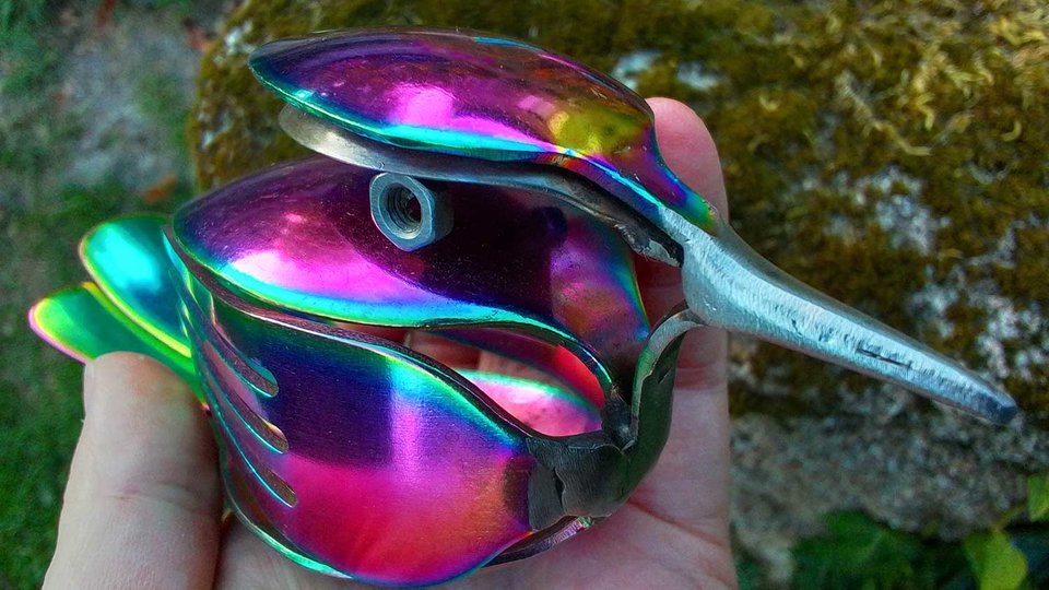 Rainbow Doves  (LIMITED EDITION) (MADE TO ORDER)